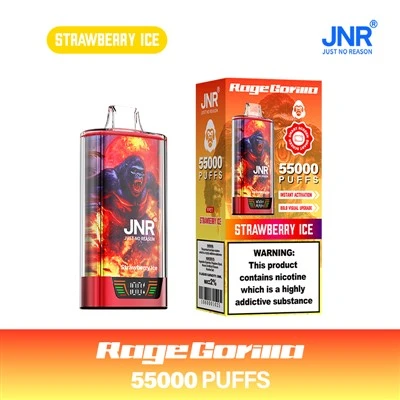 JNR Rage Gorilla 55k Puff ühekordselt kasutatav vape