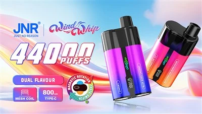 Jnr WindWhip 44000 Puff ühekordselt kasutatav vape